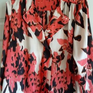 Jones New York print blouse